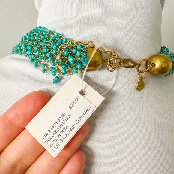 Extra Long Multi Strand Beaded Necklace - Picture 8 of 10